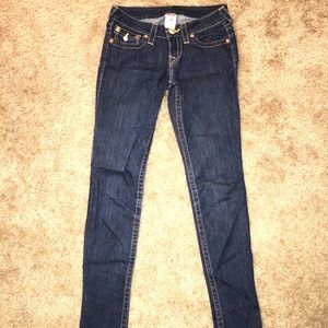 True Religion size 26 skinny jeans